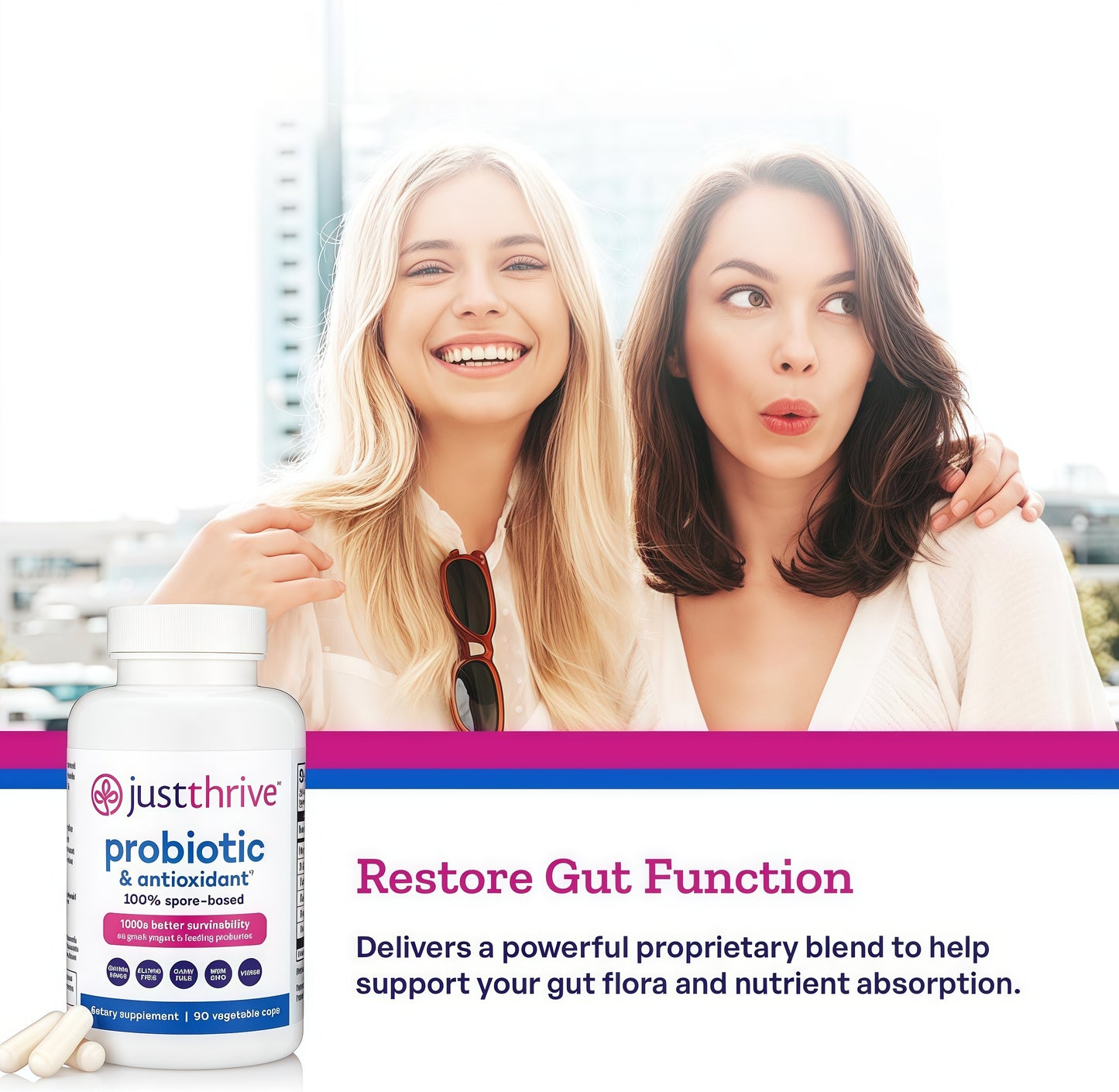 Just Thrive Probiotic - 90 Day Supply